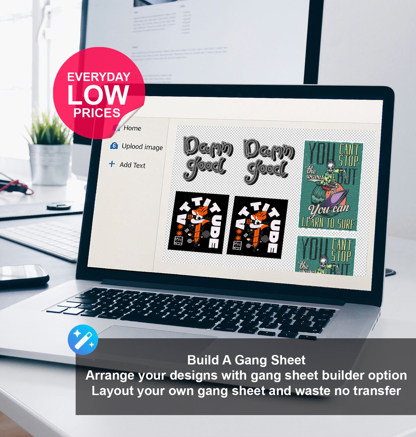 DTF Gang Sheet Builder