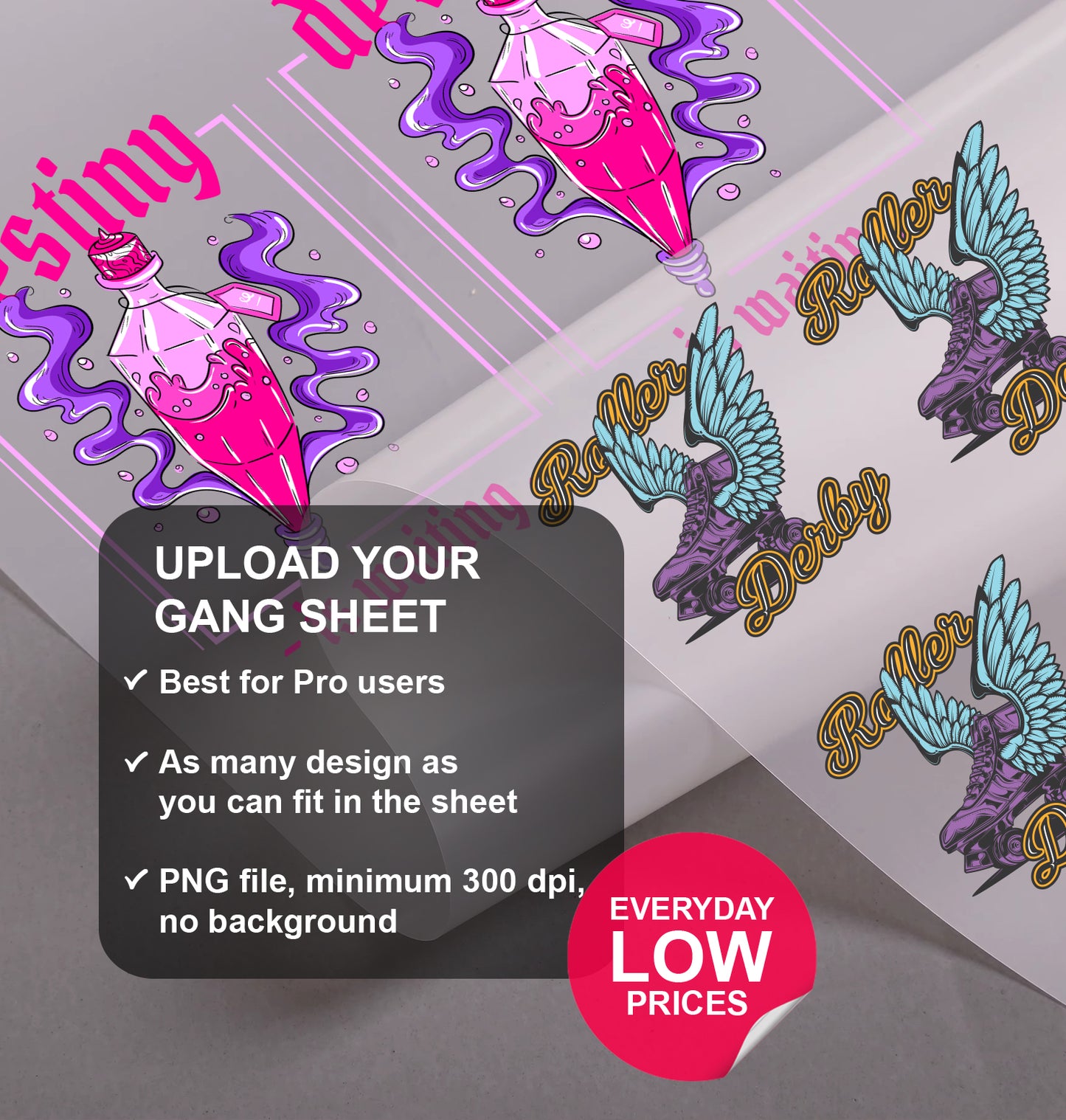 DTF Gang Sheet Builder